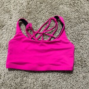 Onzie Sports Bra - Hot Pink - Size S/M
